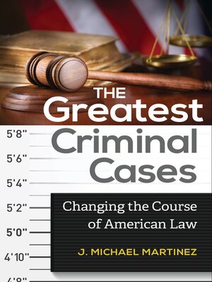 cover image of The Greatest Criminal Cases